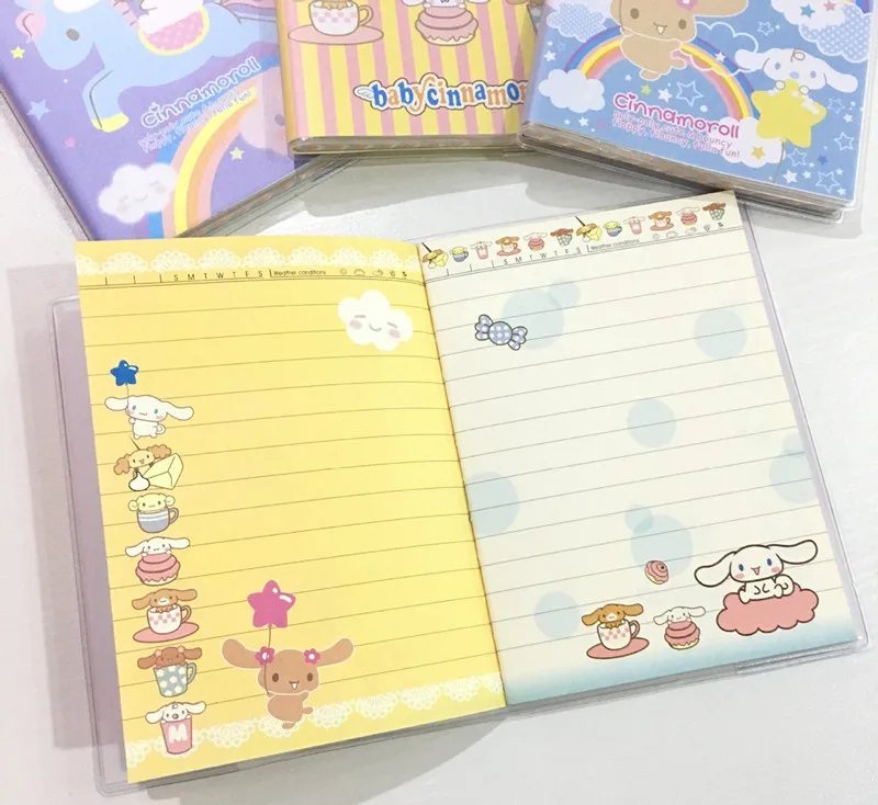 20 шт./лот м A6 Размер Cinnamoroll Собака Тетрадь с персонажами из мультфильмов для детей