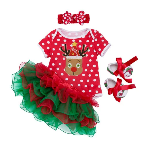 22F5001 Фестиваль Saia юбка Одежда для новорожденных девочек Roupas Infant комплекты с юбками Детские Санта Клаус комплект для девочек в горошек одежда Dots F5001 - Цвет: 22F5001