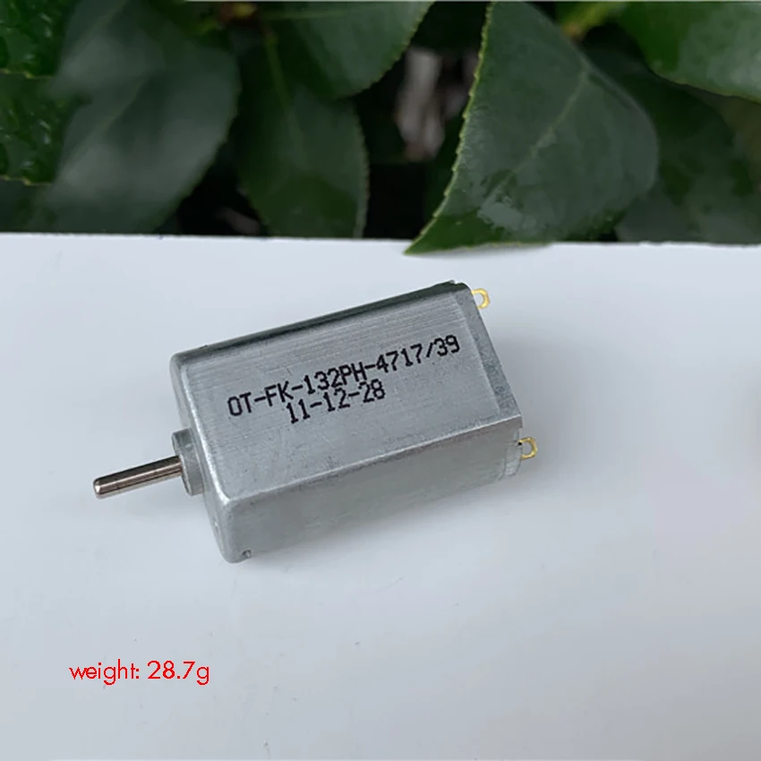 132 4717 RC угольные щетки микро мотор 3 7 V 37500 об/мин плоская маленькая двигателем