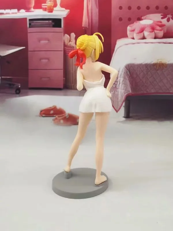 Аниме Fate/Экстра последний Encore Saber Nero Tohsaka Rin Claudius Yukata Ver. Сексуальная ПВХ фигурка