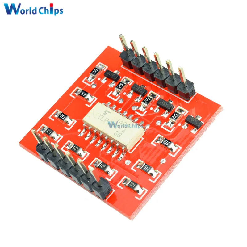 4 канальный оптоизолятор TLP281 IC модуль для платы расширения Arduino изоляция высокого
