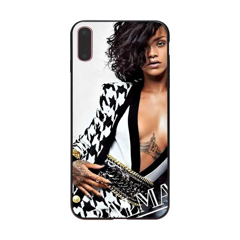 Чехол MaiYaCa Rihanna для iphone X 8 8plus 6S 6plus 5 5s 6s Plus 7 7plus|Чехлы-накладки| |