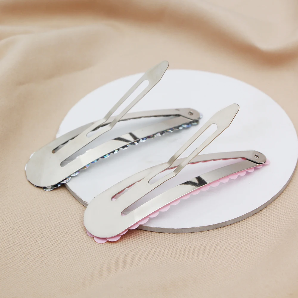 

2pcs Snap Hair Clips Mermaid Color Girls Women Hair Accessories Star With The Same Hairpin Fashion Hair Jewelry Metal Barrettes