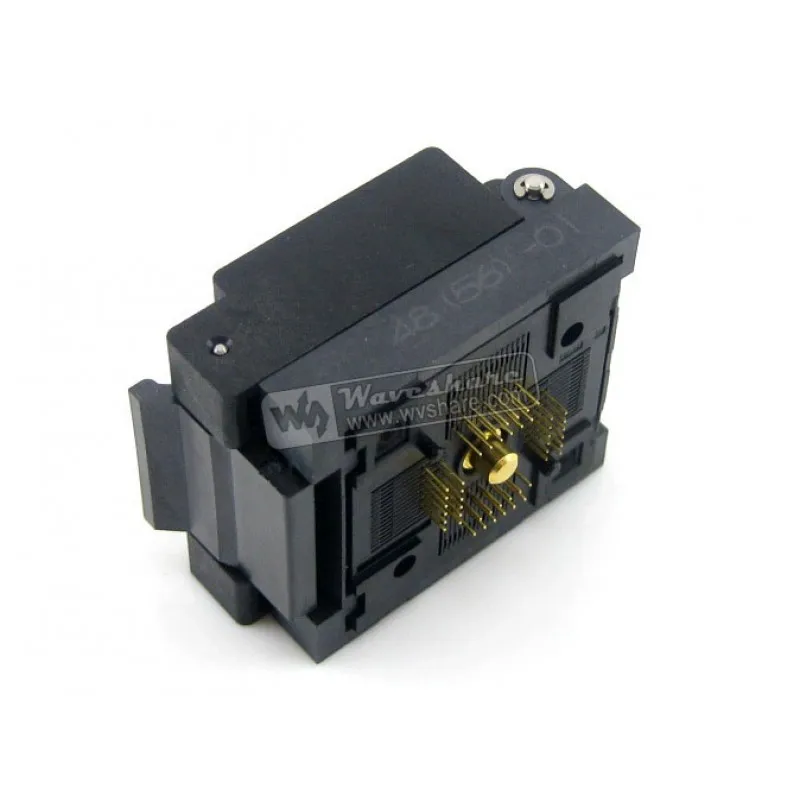 QFN48 MLP48 MLF48 QFN-48 (56) BT-0.5-01 Enplas QFN 7x7 мм 0 5 шаг IC тестовый разъем с заземлением |