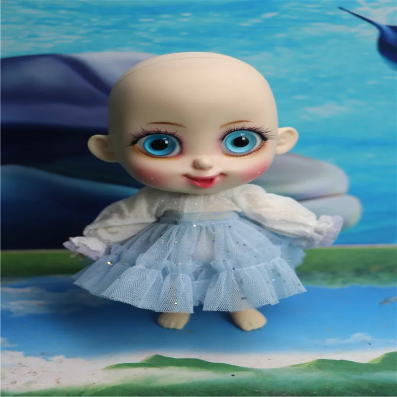 BJD 1/8 Bru SD Обнаженная улыбка куклы модель тела для девочек и мальчиков кукла