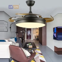 led postmodern alloy acryl abs white black ceiling fan led lamp led light ceiling lights led ceiling light for foyer