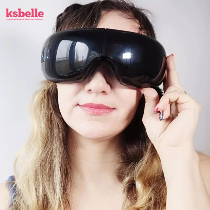 Массажер для глаз беспроводной цифровой массаж глаз/Bluetooth Тепловое