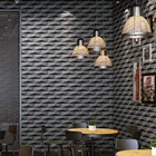 Серая, белая виниловая Современная 3d стереоскопическая настенная бумага для офисной стены спальни, роскошная настенная бумага для гостиной