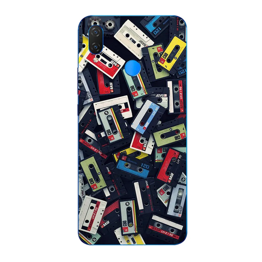 Для huawei P Smart Plus 6 3 дюймов чехол мультфильм силиконовый мягкий защитный для