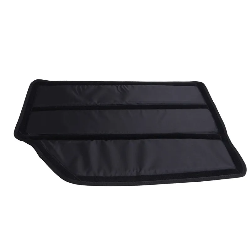 Wisengear 4 шт. черный Хардтоп шумоизоляция хедлайнера изоляции для Jeep Wrangler JK двери 2011