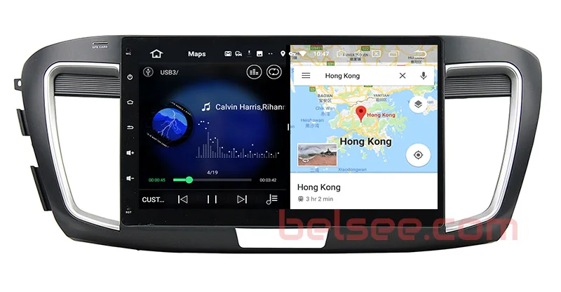 Belsee Android 9,0 радио автомобильный головное устройство навигация Мультимедиа gps для Honda Accord 9 9th gen 2013 низкий уровень