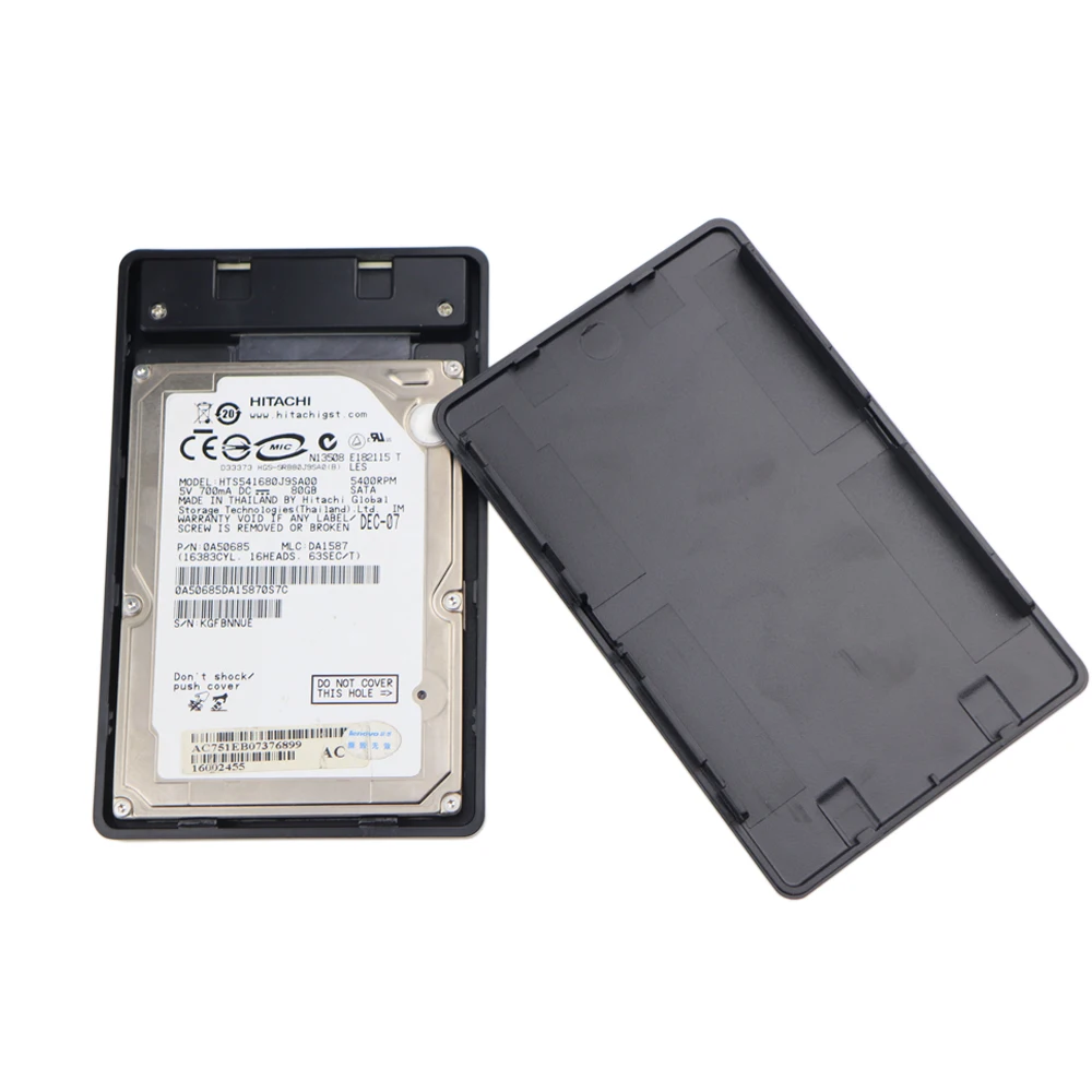 

Tool Free 2.5" USB C Hard Disk Enclosure Type C USB 3.0 to SATA III External Hard Drive Case Support UASP For 2.5 Inch HDD SSD