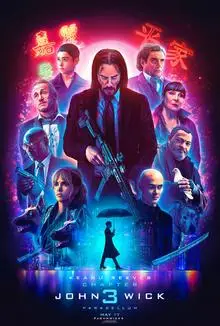 

John Wick: Chapter 3 - Parabellum 2019 SILK POSTER Wall painting 24x36inch