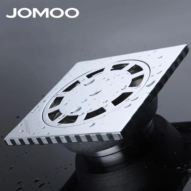 JOMOO трап для душа квадратный 12*12см слив душ стоков ванной кухни нержавеющая сталь