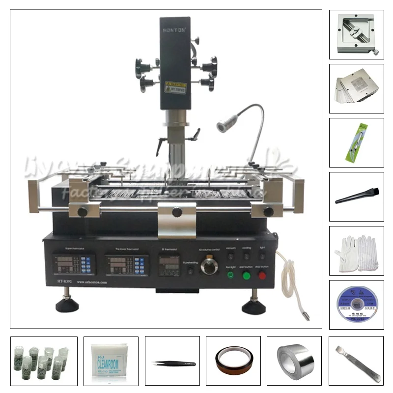 Honton HT R392 инфракрасная и Горячая воздушная 3 температурных зоны ремонтная машина