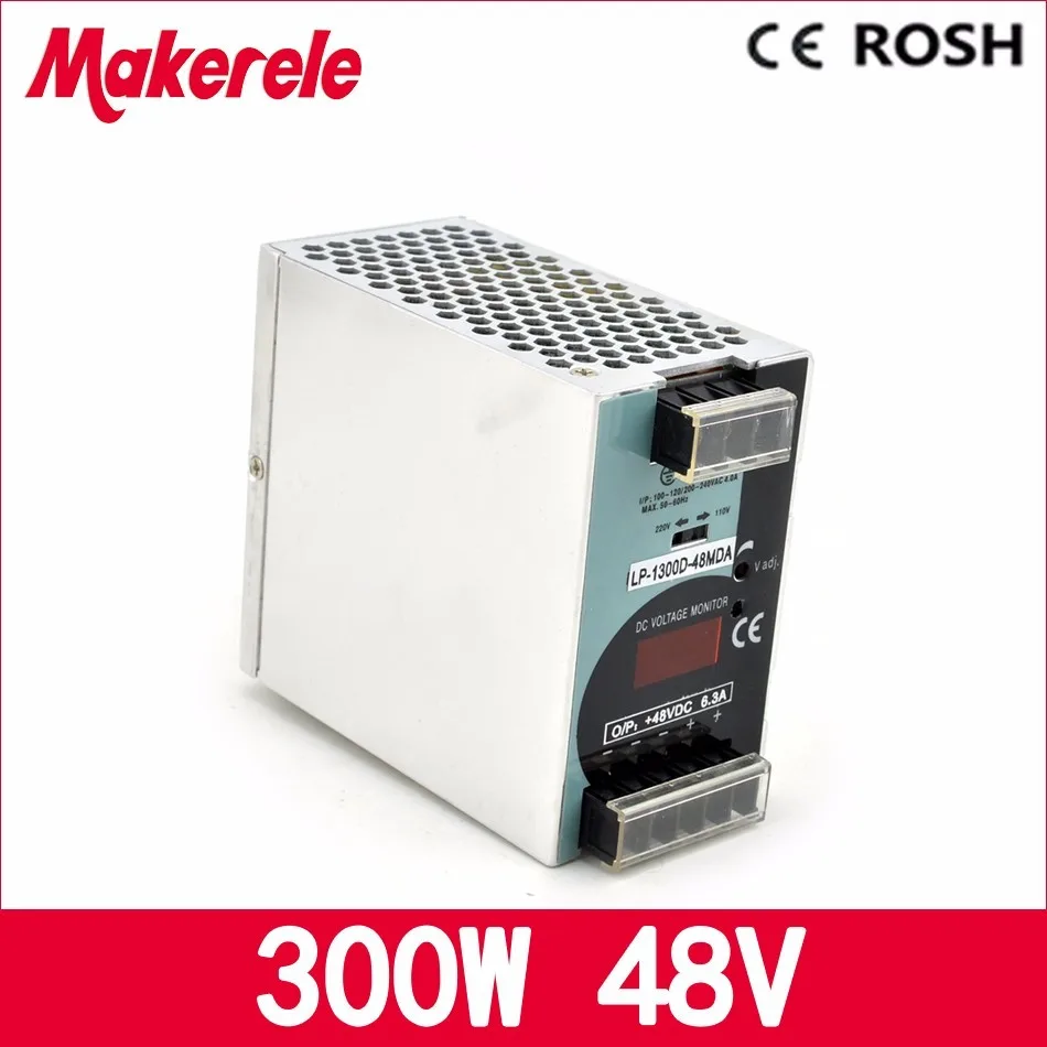 импульсный блок питания для компьютера Din rail LP-300-48 300 Вт 48 В 6.25a Один Выход