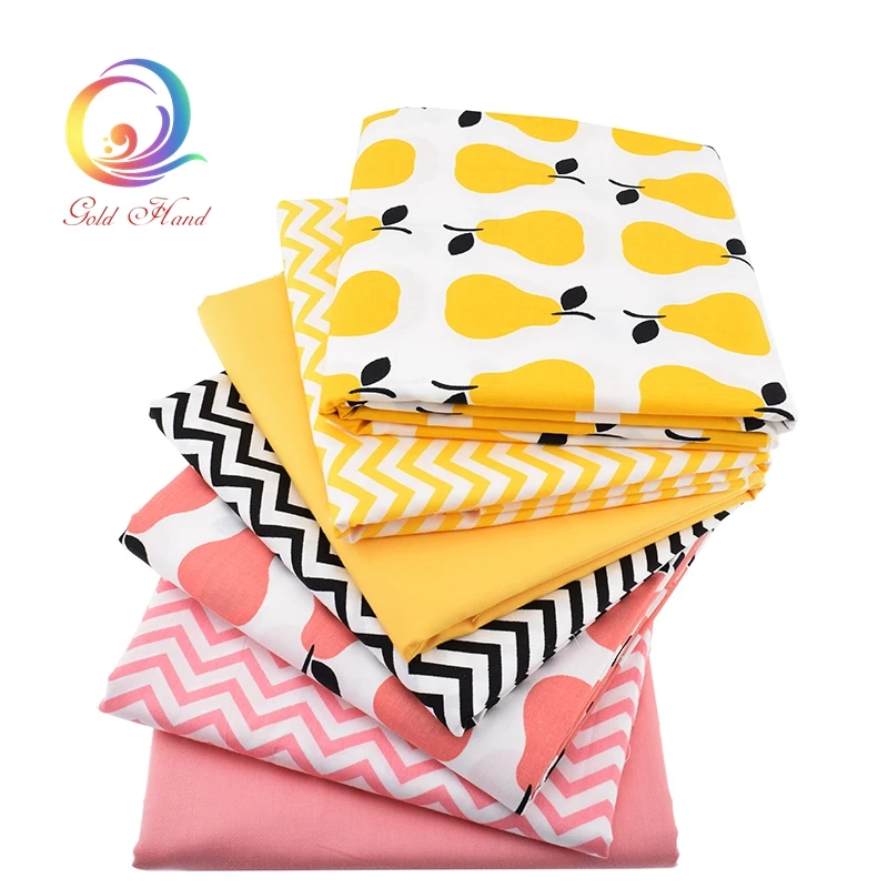 Haisen хлопчатобумажная ткань из саржевого переплетения с фруктовым принтом сделай