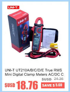 MASTECH MS2015A AutoRange Digital AC 1000A токовые клещи True RMS мультиметр Частота с бесконтактным детектором напряжения