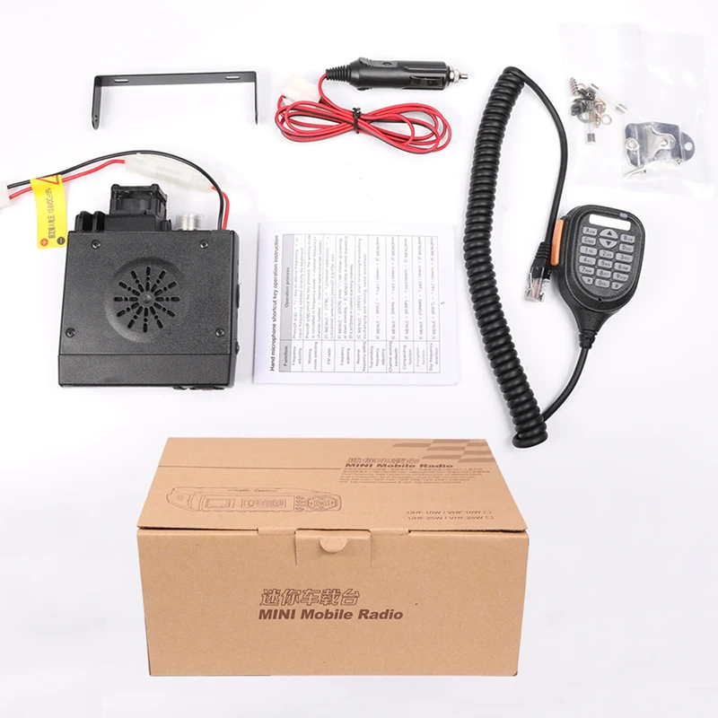 Портативная мини рация Zastone Z218 25 Вт УКВ 136 174 МГц UHF 400 470 мобильное радио