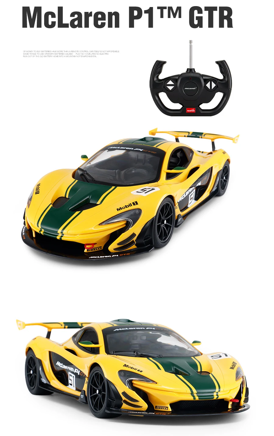 Rastar RC автомобиль 1:14 гоночный пульт дистанционного управления игрушки радиоуправляемые машины Модель батареи автомобиль игрушки мальчики подарки на день рождения Дети