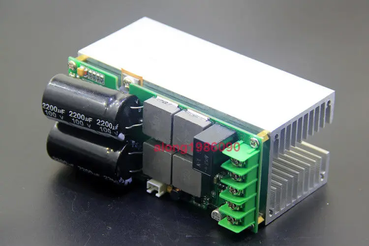 DIYERZONE HIFI моно 1700 Вт Высокая мощность IRS2092 плата цифрового усилителя SUB Amp Board L12