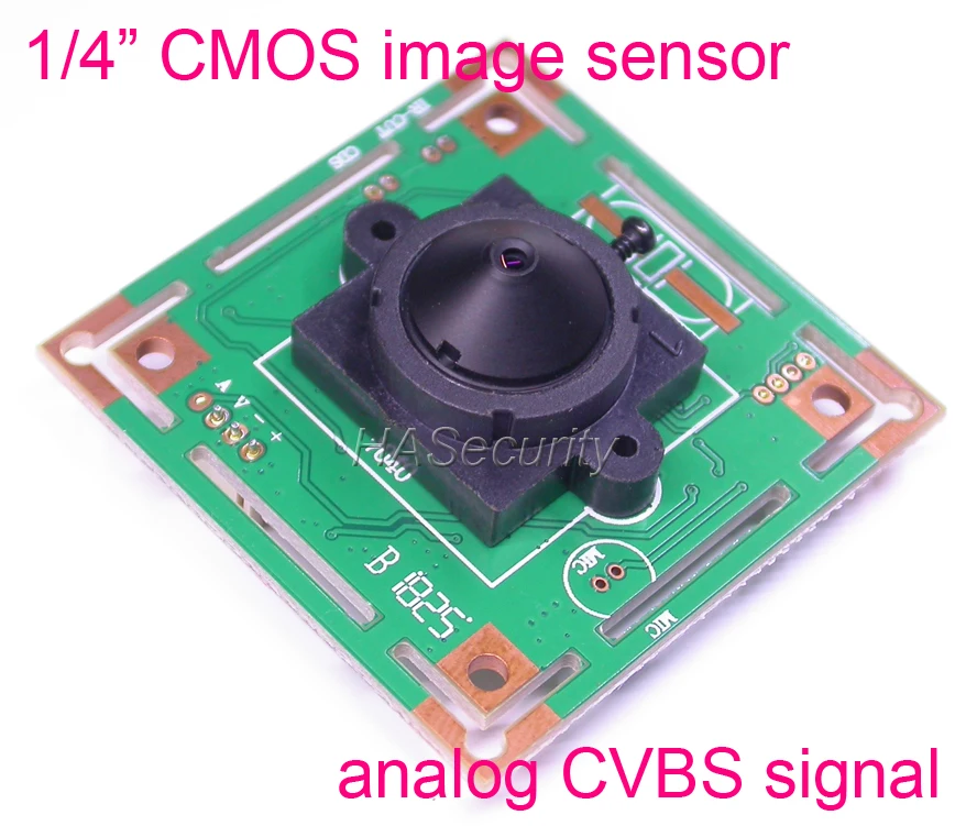 3 7 мм объектив 1/4 &quot7040 изображения CMOS камера cctv с датчиком Модуль платы блока
