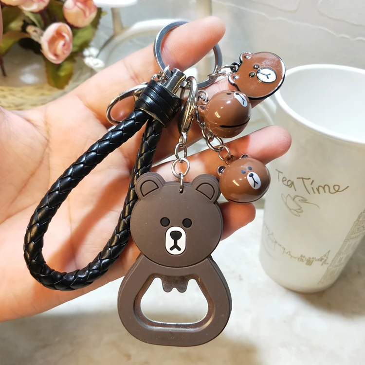 Hello kitty Банни брелок прекрасный открывалка для бутылок Использование пряжки Kt