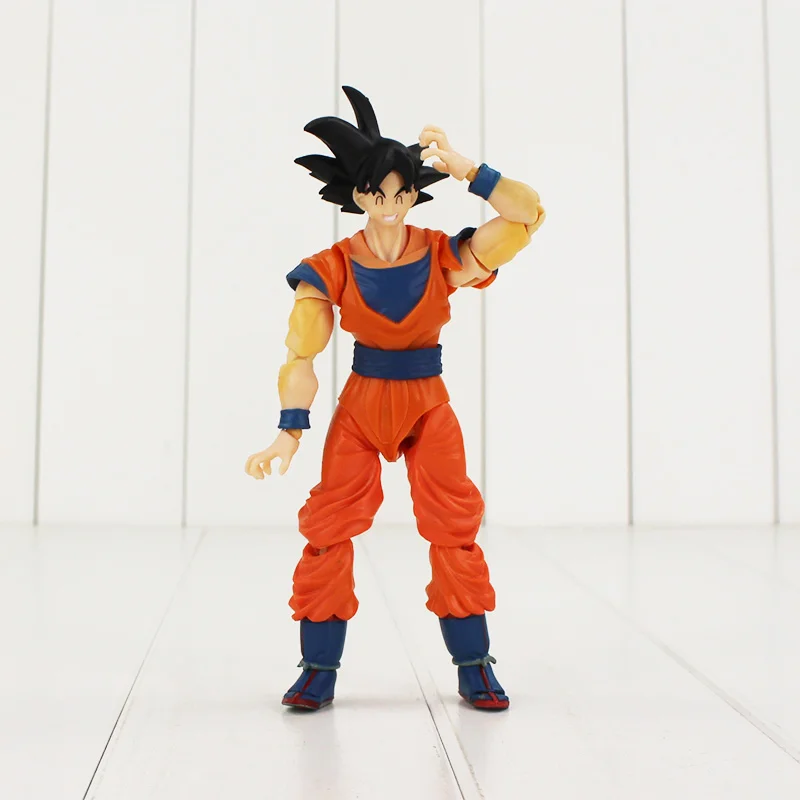 7 стилей 14 цветов Dragon Ball Z Супер Saiyan Сон Гоку Вегета мужские шорты ПВХ Фигурки игрушки для детей - Цвет: Son Gokou C NO BOX