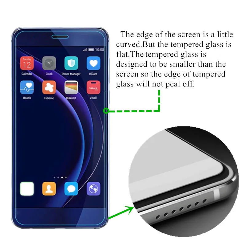 Закаленное стекло для Huawei Mate 10 Lite 2 шт. защитная пленка на экран с защитой от