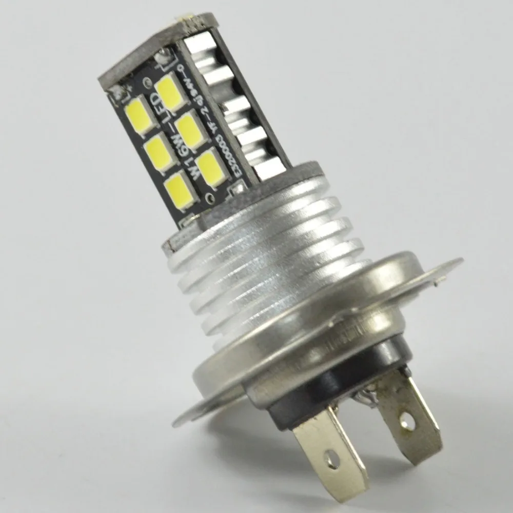 

2pcs Car Fog Lights H7 15 SMD 2835 LED Super Bright White Head Light Fog Lamps Light
