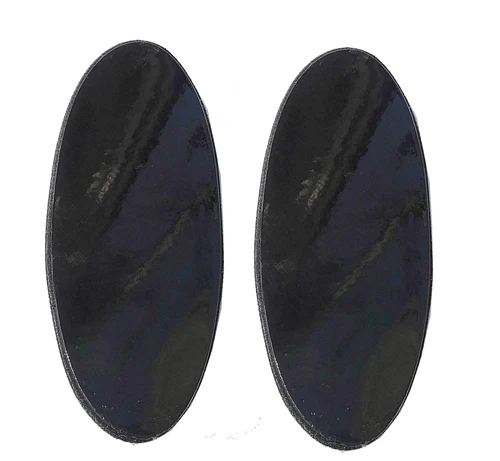 Черный Ajusen Губка Ноги щитки для голени корректоры ног для мягкой самоклеющиеся для кривых тонких ног тела Красота - Цвет: Черный