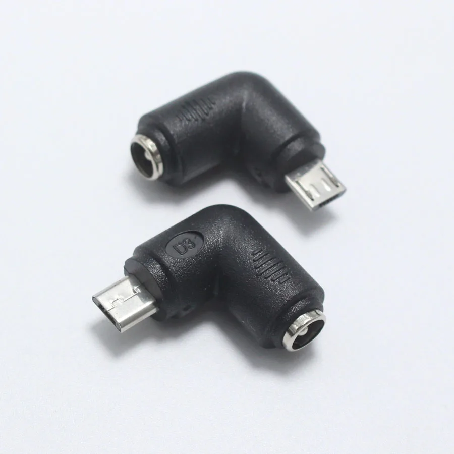 NinthQua 1 шт. 5 5x2 мм гнездо для Mini/Micro USB папа Pin DC разъем питания 90 градусов адаптера V8