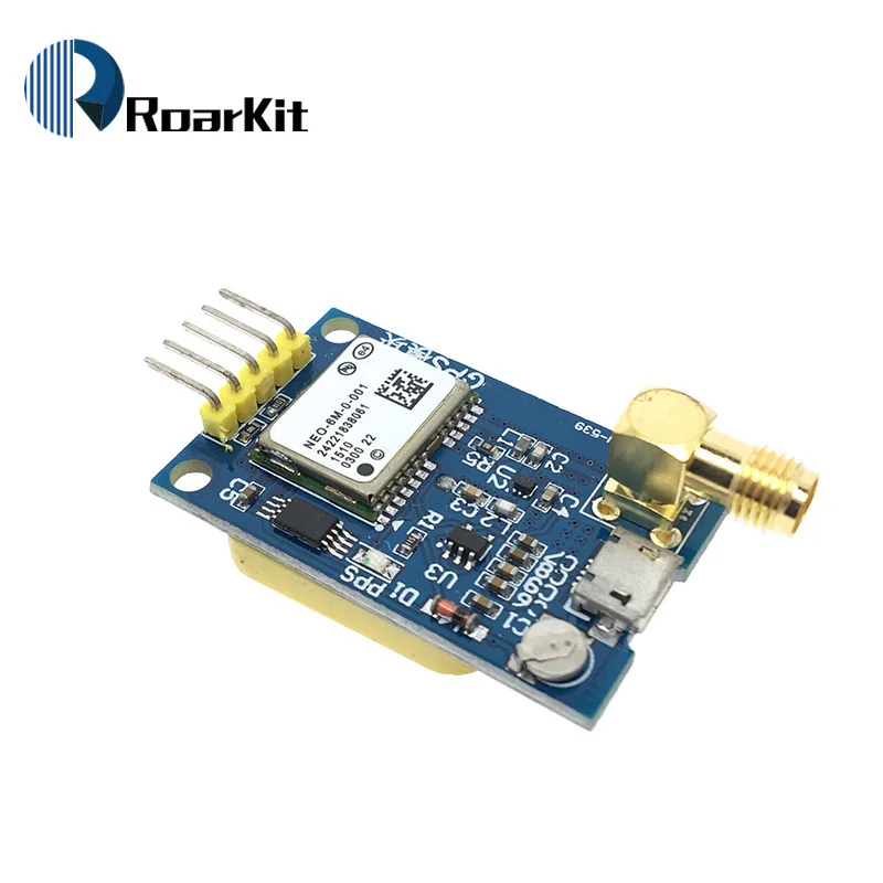 Gps Neo-6m модуль спутникового позиционирования макетная плата NEO-6M 6 м для Arduino STM32 C51 51 MCU микроконтроллер