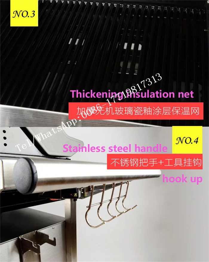10 discount Automatic rotation of the grill door charcoal chicken barbecue machine de poulet brush | Бытовая техника