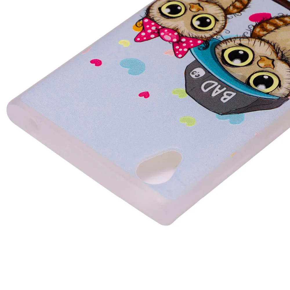 Lucury 3D Relief pattern For Sony Xperia E6 case cartoon TPU Soft Cover mobile phone coque funda shell |