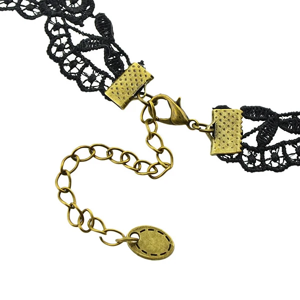 Joywish Bijoux цветочным узором decoaration Кулон Колье Из Полых Кружево Этническая Стиль