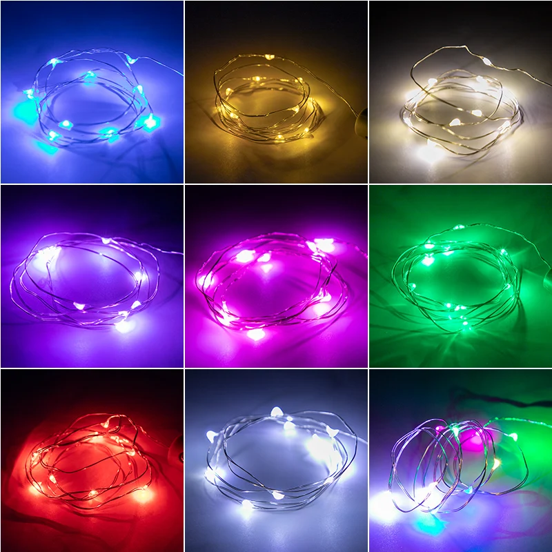 10 20 30LED Copper String Wine Bottle Light with Cork Shaped Led Stopper Battery Operated Decor Wedding Party Fairy | Освещение