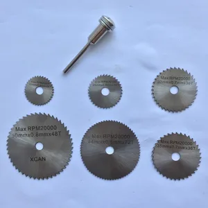 Набор лезвий циркулярной пилы K160Y Mini 22-50 мм, 6 шт.