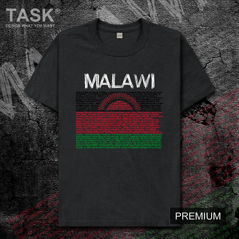 

Мужская футболка с коротким рукавом Nyasaland Malawian MW MWI, Повседневная футболка из 100% хлопка с принтом, лето 2019