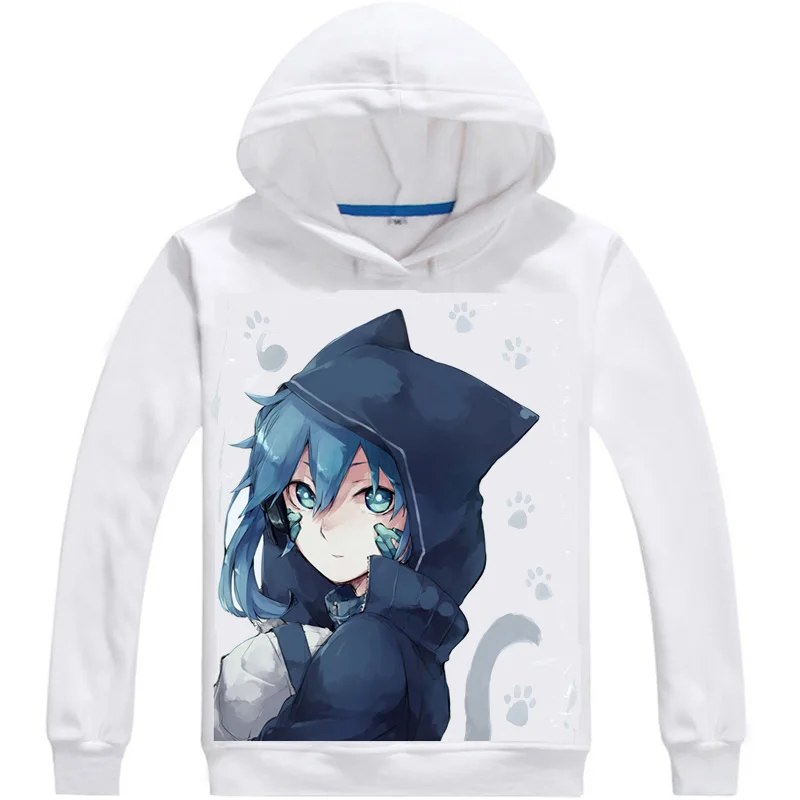 Худи Kagerou Project мульти стиль худи с капюшоном Kagero Purojekuto Heat Haze Mekakucity спортивные
