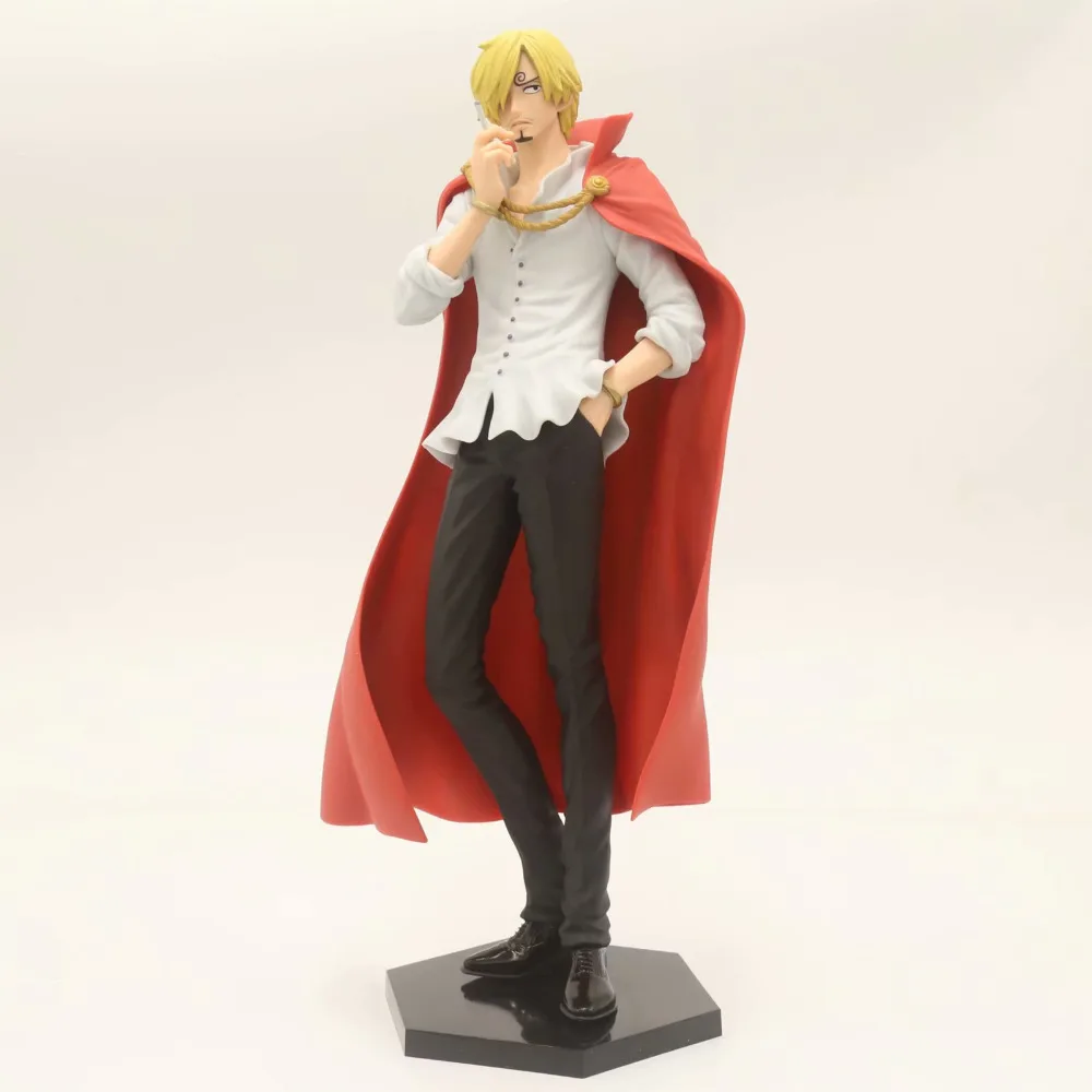 Один кусок блестки и отваги Sanji Smoke Ver. ПВХ фигурка Коллекционная Фигурка модель