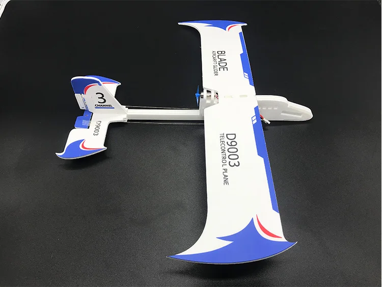 Начинающих парк флаер лезвие D9003 игрушки самолет легко летать тренер RC самолет RTF(режим 2) PP пены Небьющийся