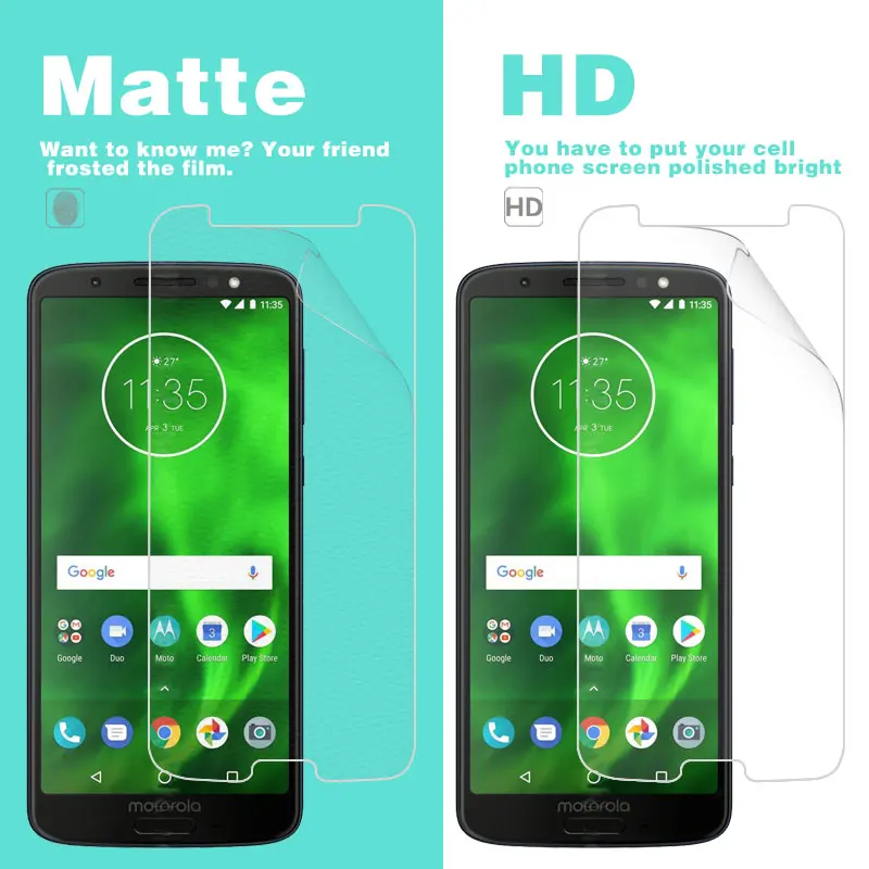 HD прозрачный глянцевый чехол для Moto G6 Plus 5 93 с антибликовым покрытием защитой от