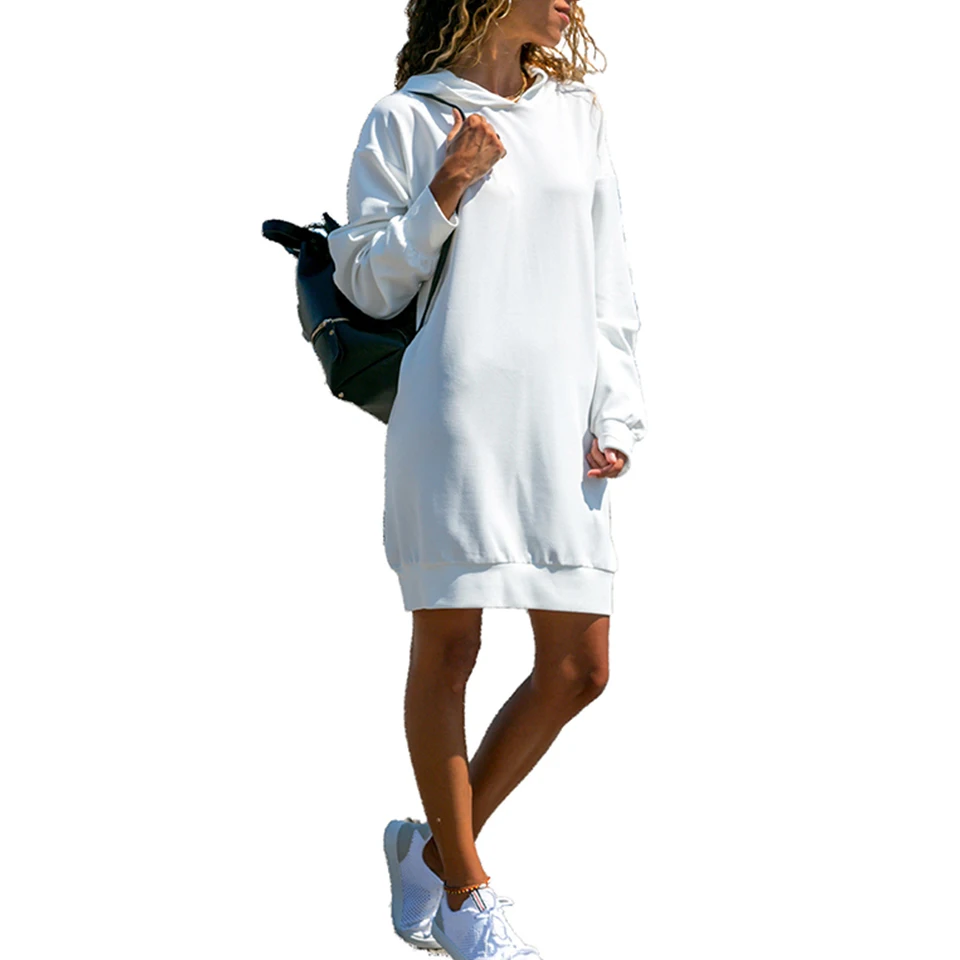 Harajuku 2xl красный пуловер с капюшоном Poleron Mujer 2019 туника длинным рукавом простая