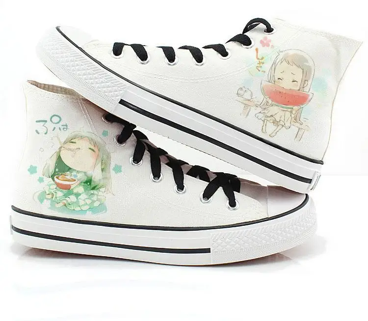 

High-Q Unisex ANOHANA FES plimsolls canvas shoes rope soled shoes Preppy Student ANOHANA FES Canvas Shoes Casual plimsolls