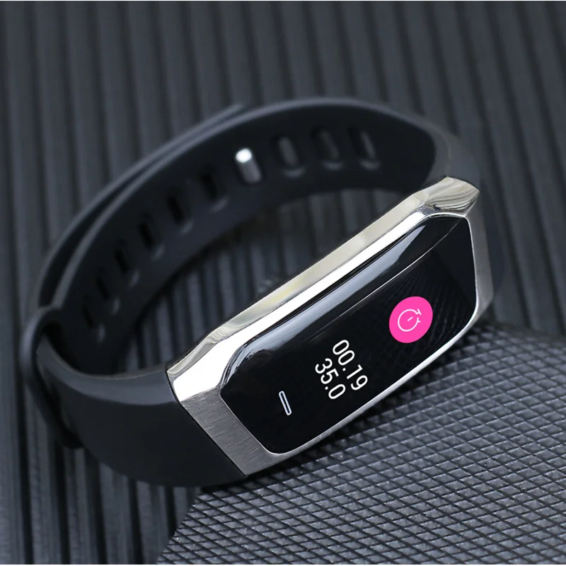 Умный Фитнес браслет E18 с пульсометром спортивный смарт для iOS Android фитнес трекер