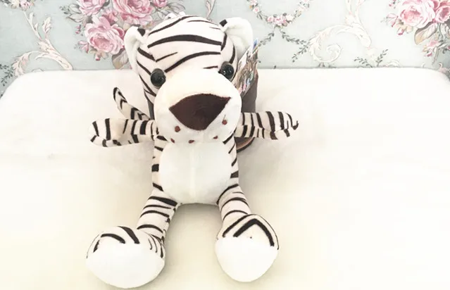

new plush jungle tiger toy stuffed cute lion doll gift about 25cm