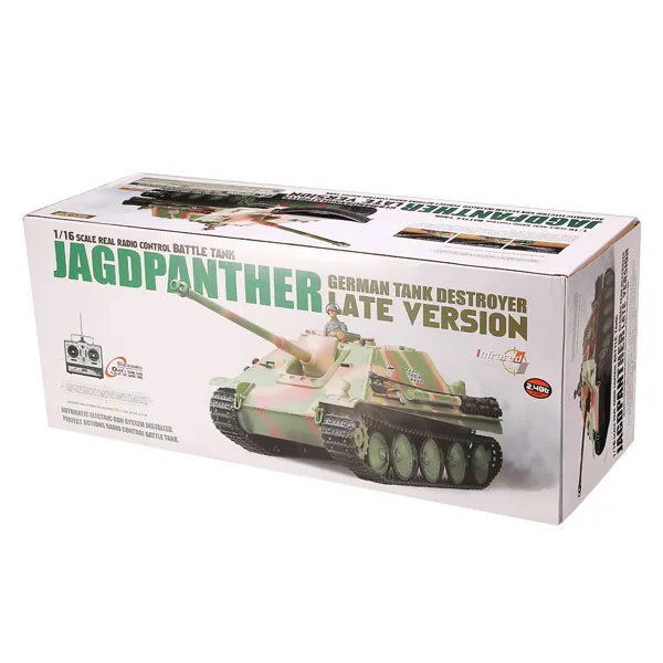 Heng Long 1/16 2,4G 3869-1 Jagpanther немецкий танк эсминец поздняя версия