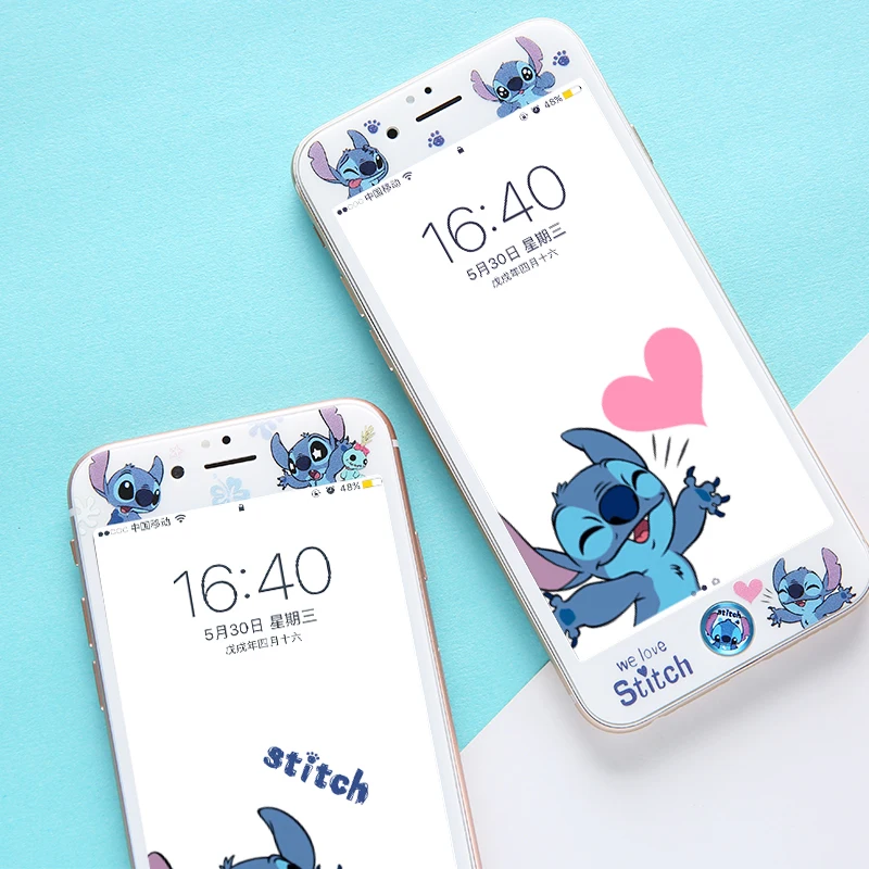 Закаленное защитное стекло с мягкими краями для iPhone 6 6s plus|Защитные стёкла и