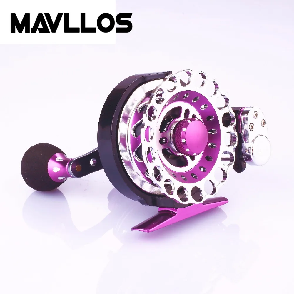 Mavllos Алюминий катушки троллинг 9 Подшипники Baitcasting Reel высокое отношение 2.6: 1 левой